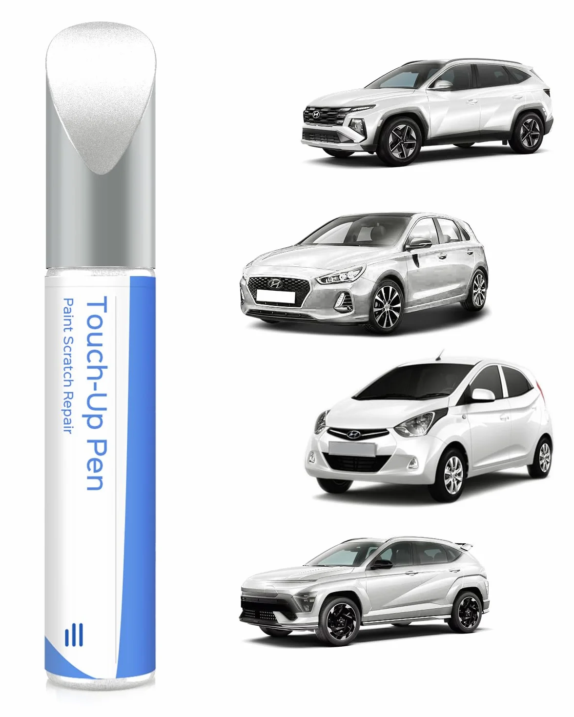 Vernice per ritocchi Hyundai bianco polare PYW/PSW, riparazione graffi