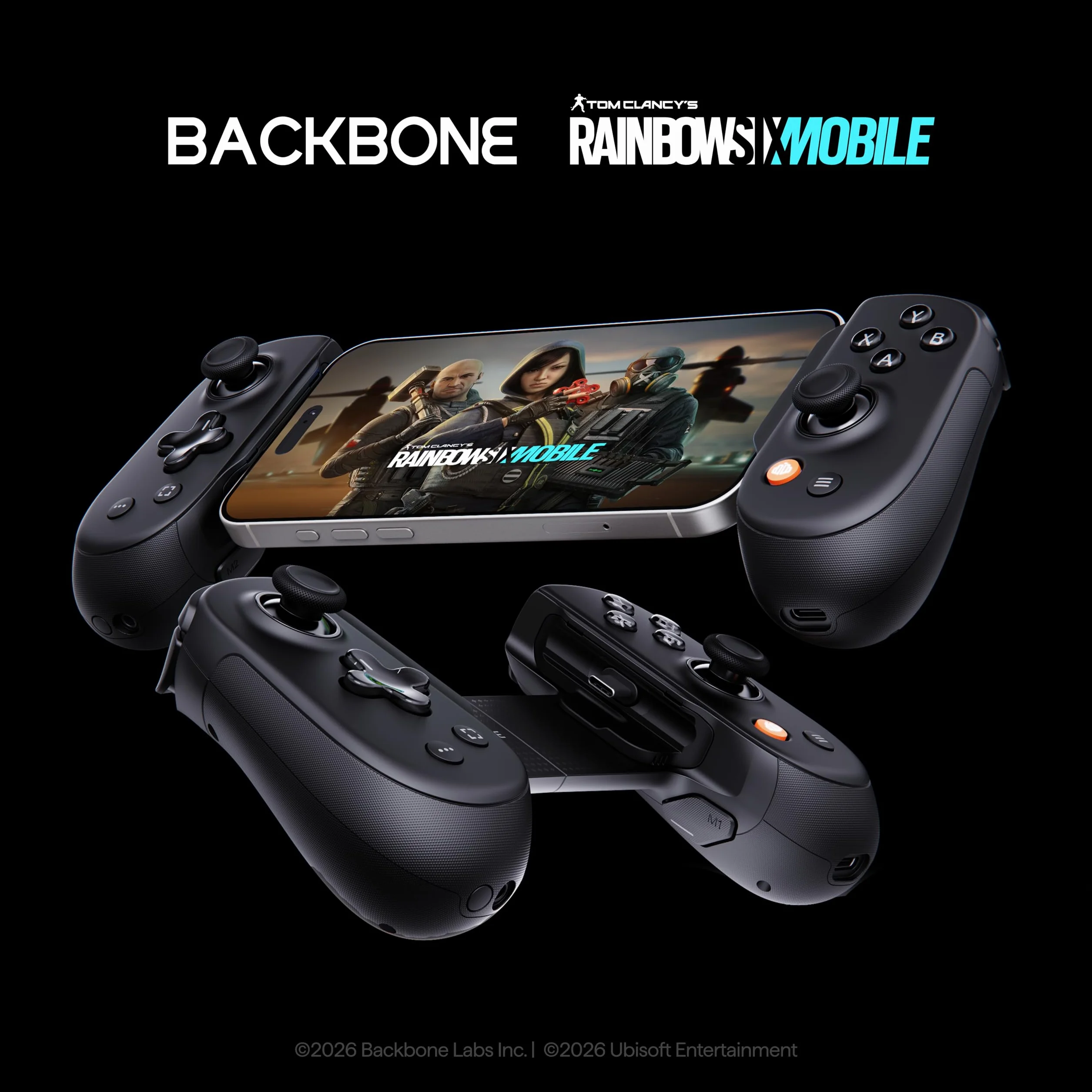 BACKBONE One Mobile Gaming Controller per iPhone (Lightning) - 2nd Gen - Trasforma il tuo iPhone in una console di gioco - Gioca a Xbox, PlayStation, PC e App Store (3 mesi di Apple Arcade inclusi)