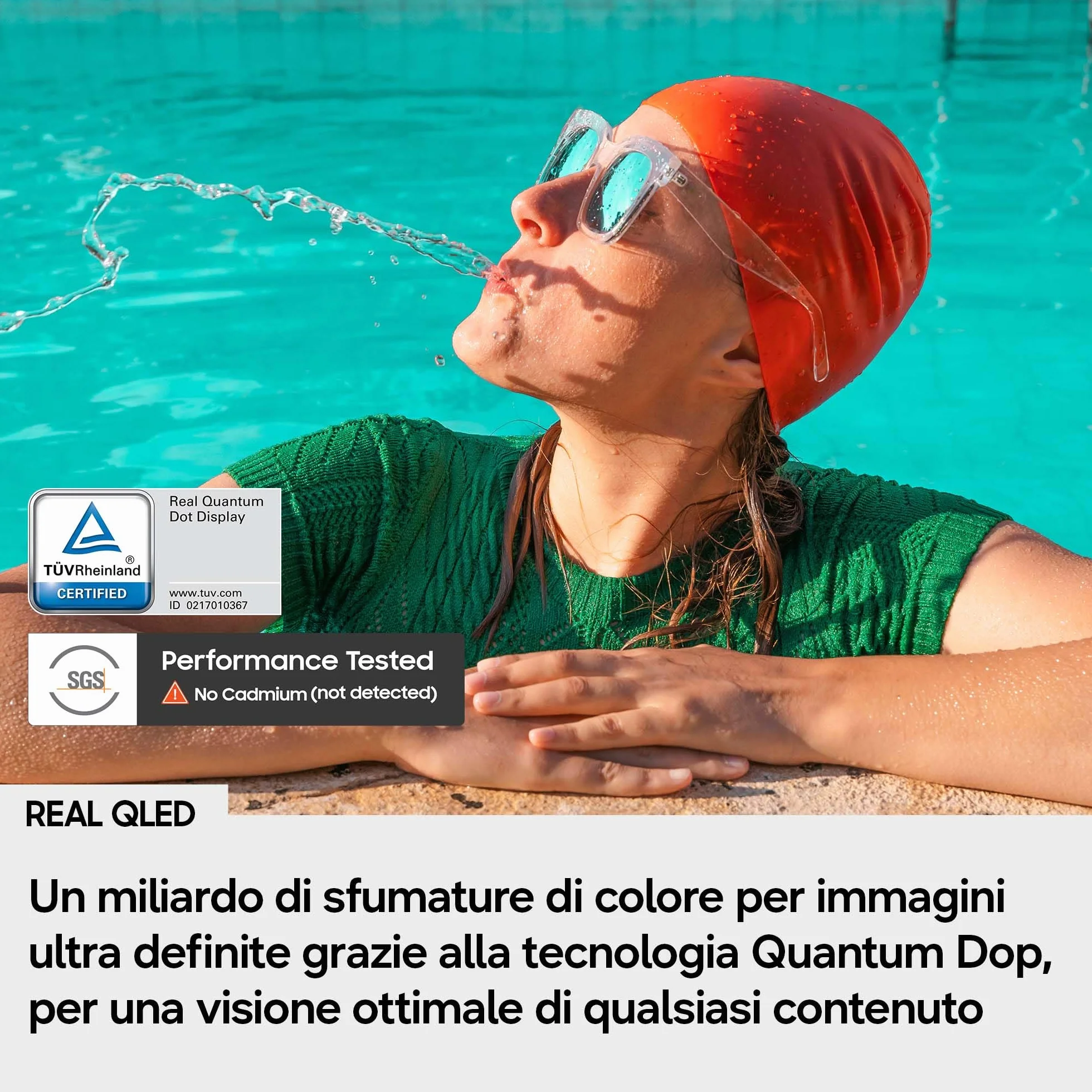 Samsung Smart TV 32" QE32Q5FAAUXZT QLED, Full HD, Real QLED, Quantum HDR, Contrast Enhancer, OTS Lite, Adaptive Sound, Gaming Hub, Slim Look Design, Edizione Speciale PACCHETTO INTRATTENIMENTO, 2026