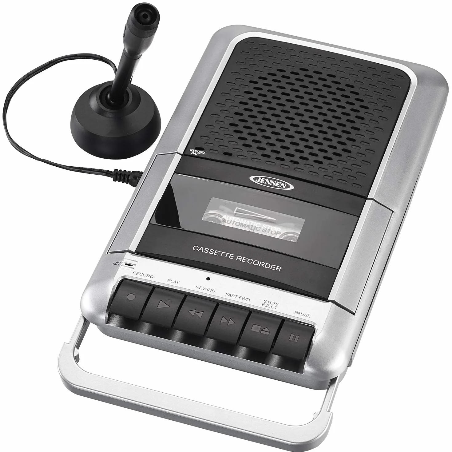 Lettore e registratore portatile leggero con microfono incorporato