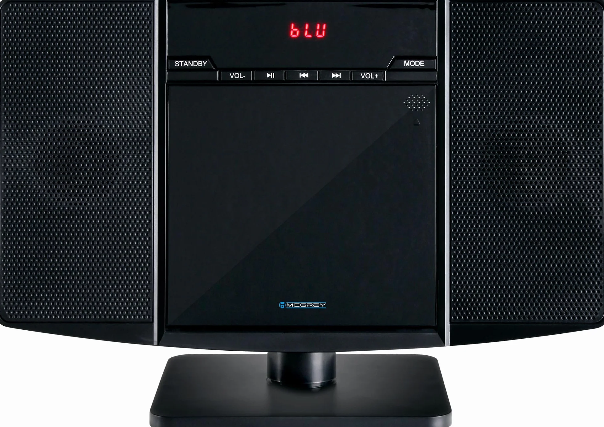 MCD-60 Impianto Stereo Verticale (Lettore CD/MP3, USB, Bluetooth, Aux in, Montaggio a Terra o a Parete, incl. Telecomando) Nero