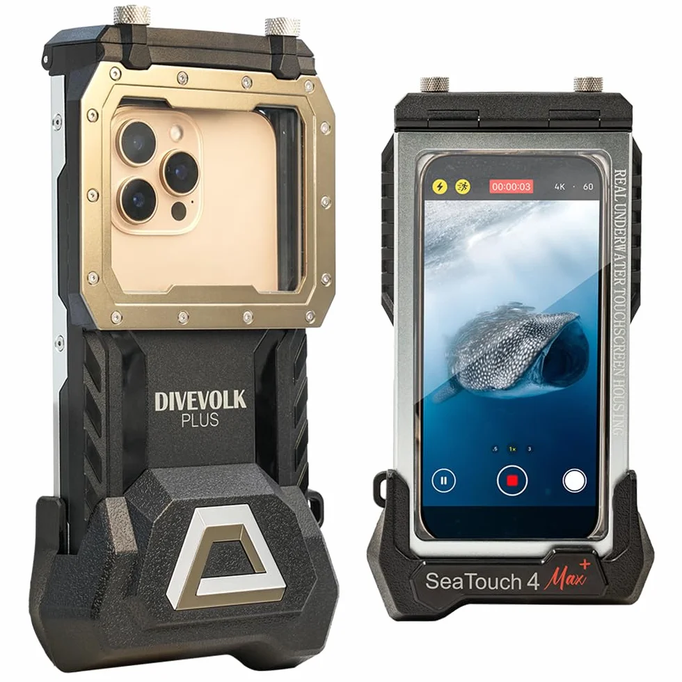 DIVEVOLK Seatouch 4Max custodia impermeabile per iPhone 12/12Pro/13/13Pro/14/14Pro/15/15Pro/16