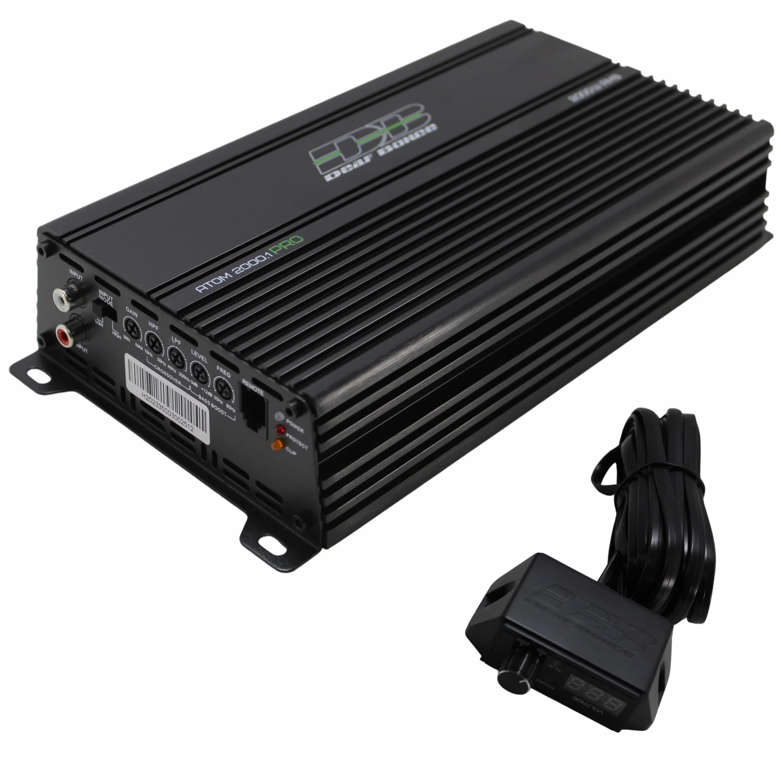 Amplificatore monoblocco 2000W RMS, Deaf Bonce Apocalypse ATOM PRO 2000.1