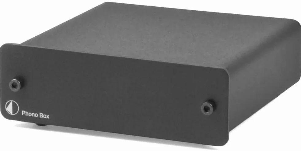 Pro-Ject Phono Box II Preamplificatore MC/MM RCA Dorato Nero