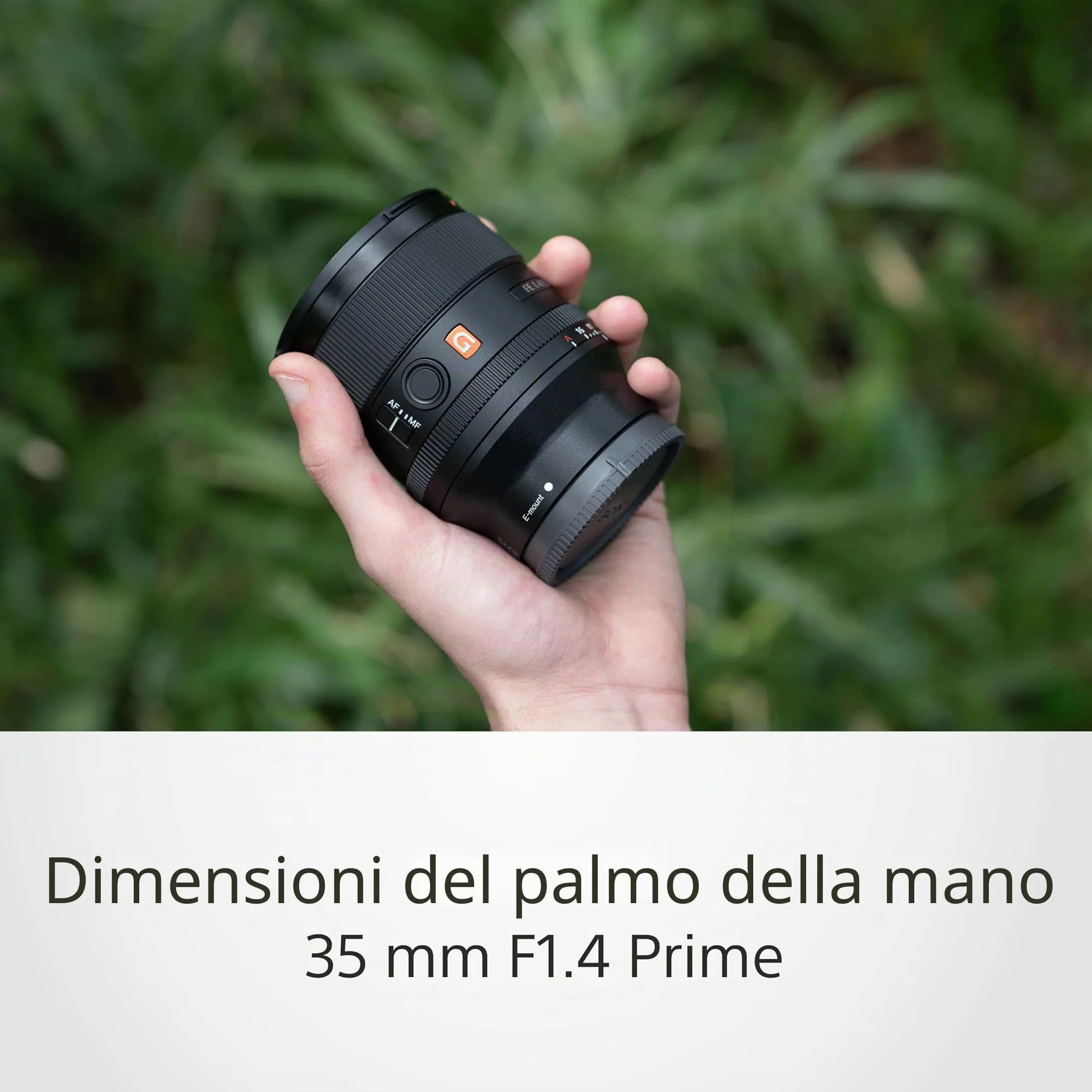 Sony SEL35F14GM Obiettivo 35 mm F1.4 G Master E-Mount full frame APS-C