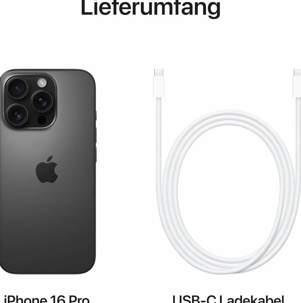 Apple iPhone 16 Pro Max 256GB Titanio Nero Ricondizionato