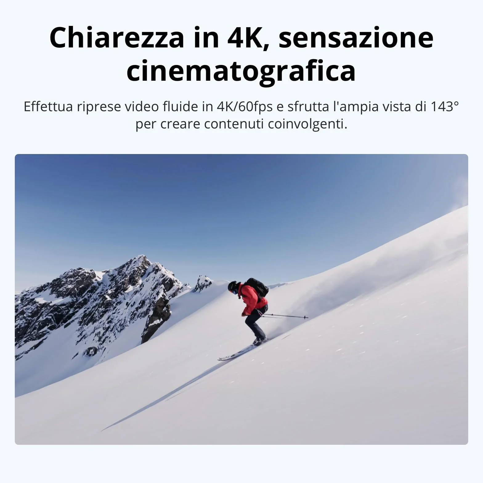 DJI Osmo Nano Combo Standard (128 GB) - Piccola fotocamera per vlog 4K/60fps con un sensore da 1/1,3″, video con ampio FOV di 143°, Registrazione di 200 minuti, Fotocamera magnetica POV 4K per Vlog