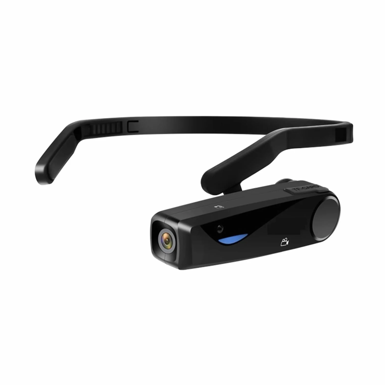 DELURA Vlog Camera Camcorder (Versione Macro) Mini WiFi Head Fotocamere digitali indossabili for Le riprese di Blogger Telecamera HD (Size : Standard, Color : Without Remote)