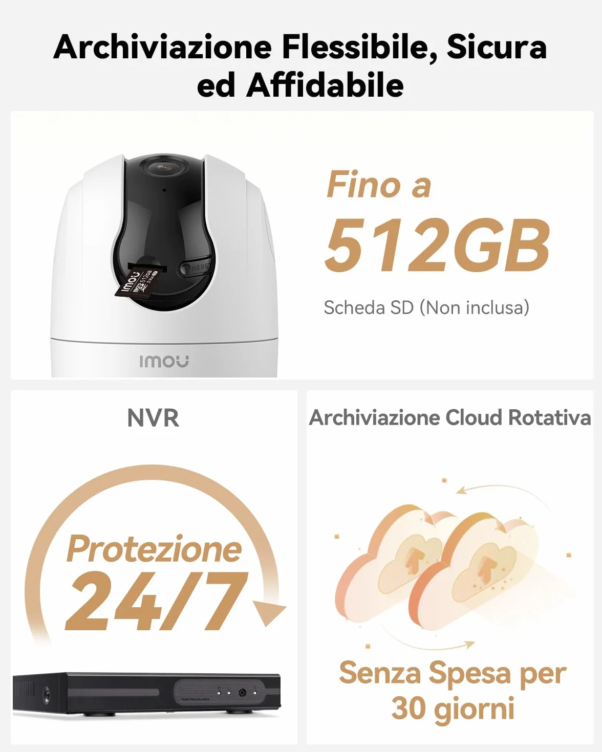 Imou 3K(3MP+3MP) Telecamera WiFi Interno Doppio Obiettivo, 360°PTZ Videocamera Sorveglianza con One-Touch Chiamata, Rilevamento AI Umano/Animali, Visione Notturna a Colori, Modalità Privata, 2,4/5GHz
