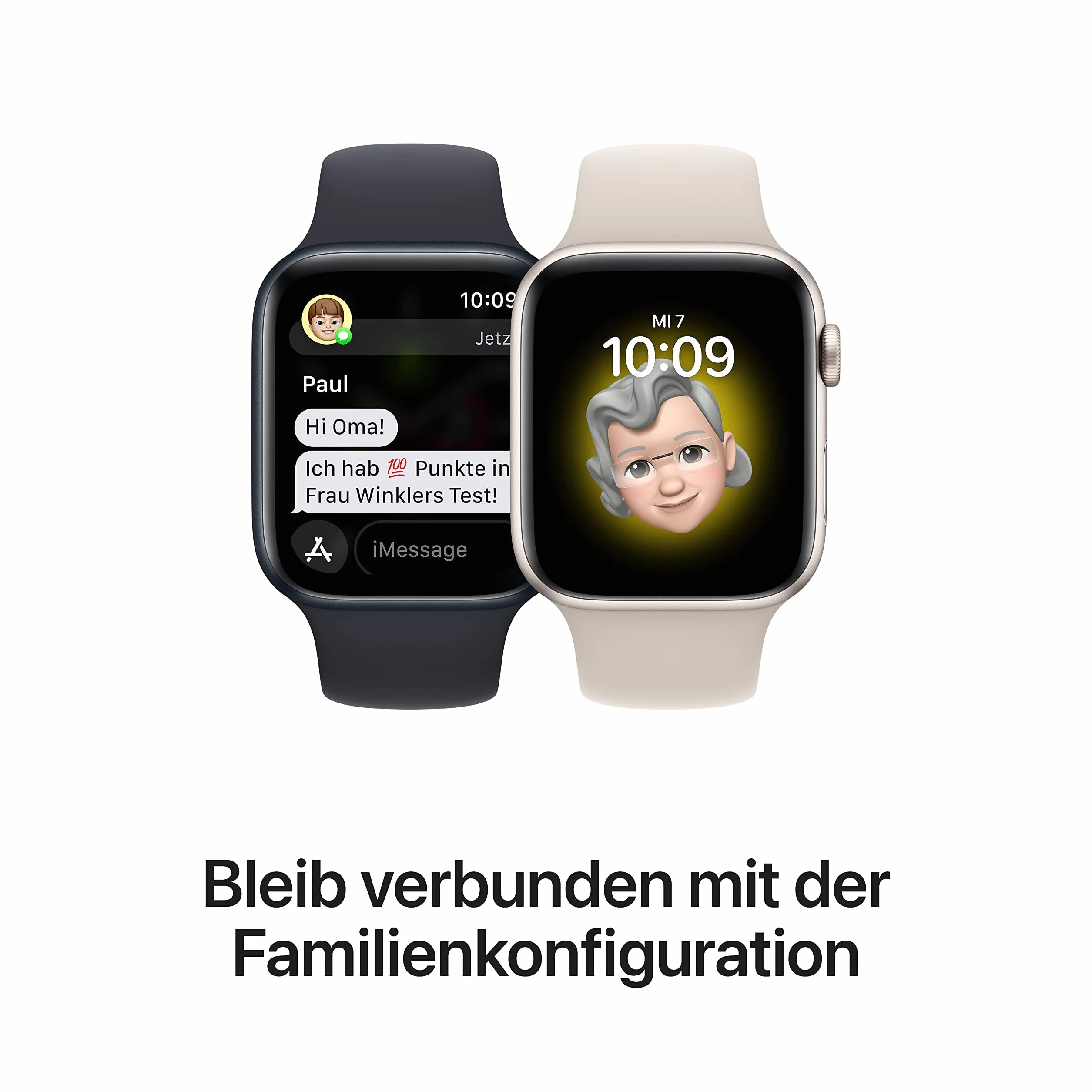 Apple Watch SE (2a generazione) (GPS + cellulare, 40 mm) - Custodia in alluminio Polarstern con cinturino sportivo Polarstern - Normale (Ricondizionato)