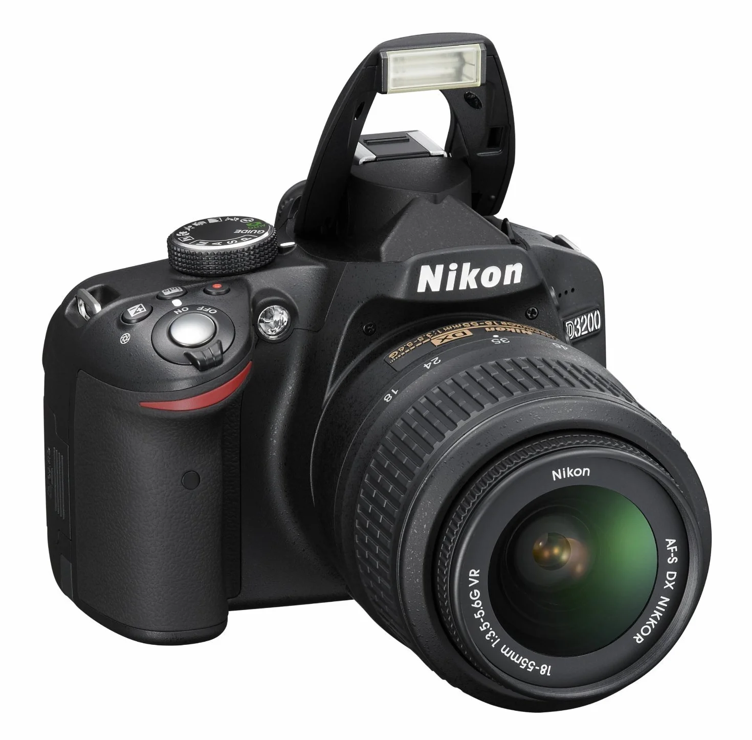 Nikon Kit D3200 Fotocamera + Obiettivo AF-S DX 18-55 VR II [Versione EU]