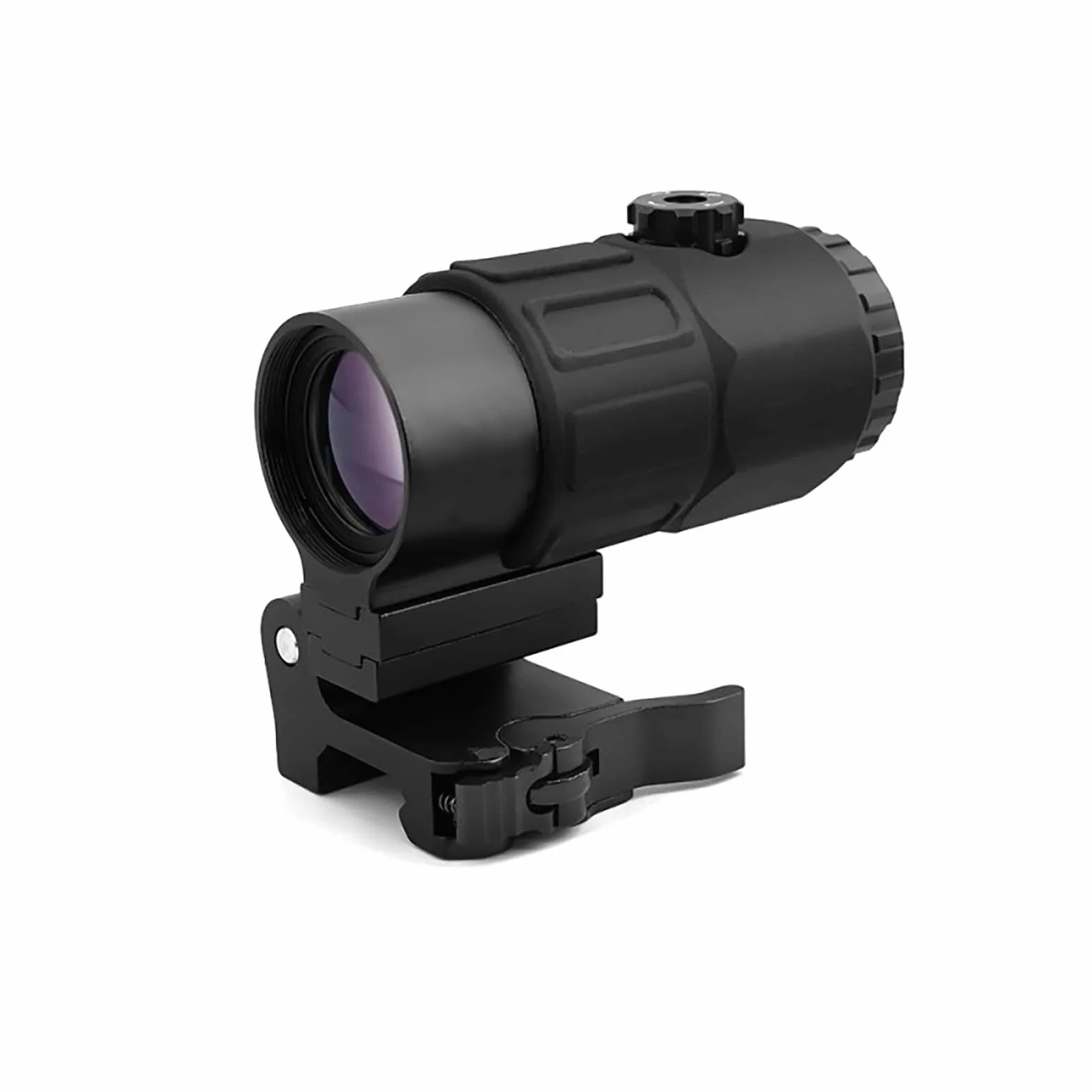 Lente d'ingrandimento G33/G43/G45 3X/5X, per mirino Red Dot, con distanziatore standard e montaggio laterale FILP Up QD e copertura di protezione dell'obiettivo, sgancio rapido, vetro multistrato,