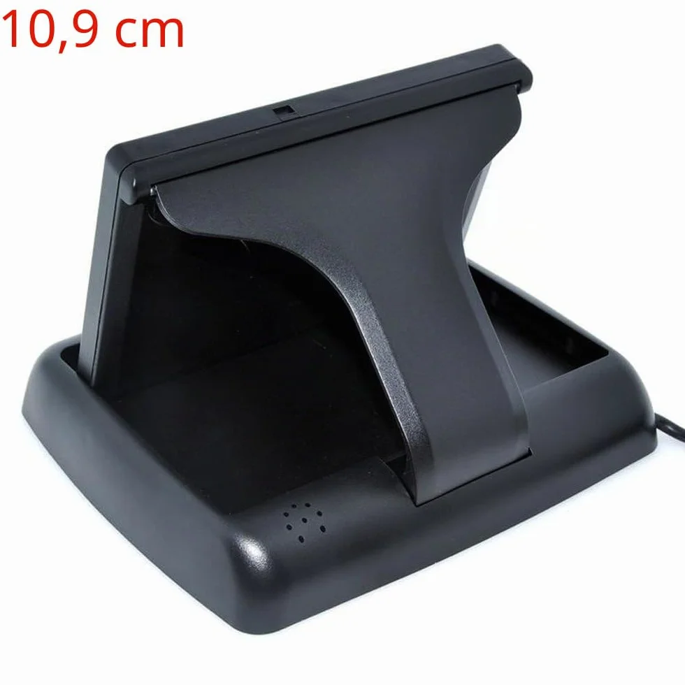 1 set Monitor Mini Auto Pieghevole ad Alta Risoluzione da 4.3" TFT LCD con Telecamera di Retromarcia per Sistema di Parcheggio e Retromarcia del Veicolo