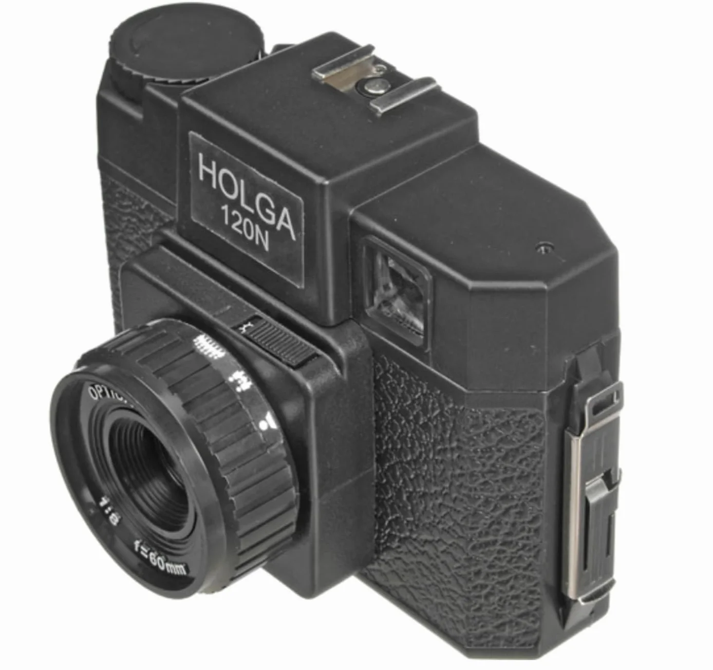 Anton & HOLGA 120N in un set con pellicola B+W - Macchina fotografica di culto con obiettivo in vetro ottico Rollfim
