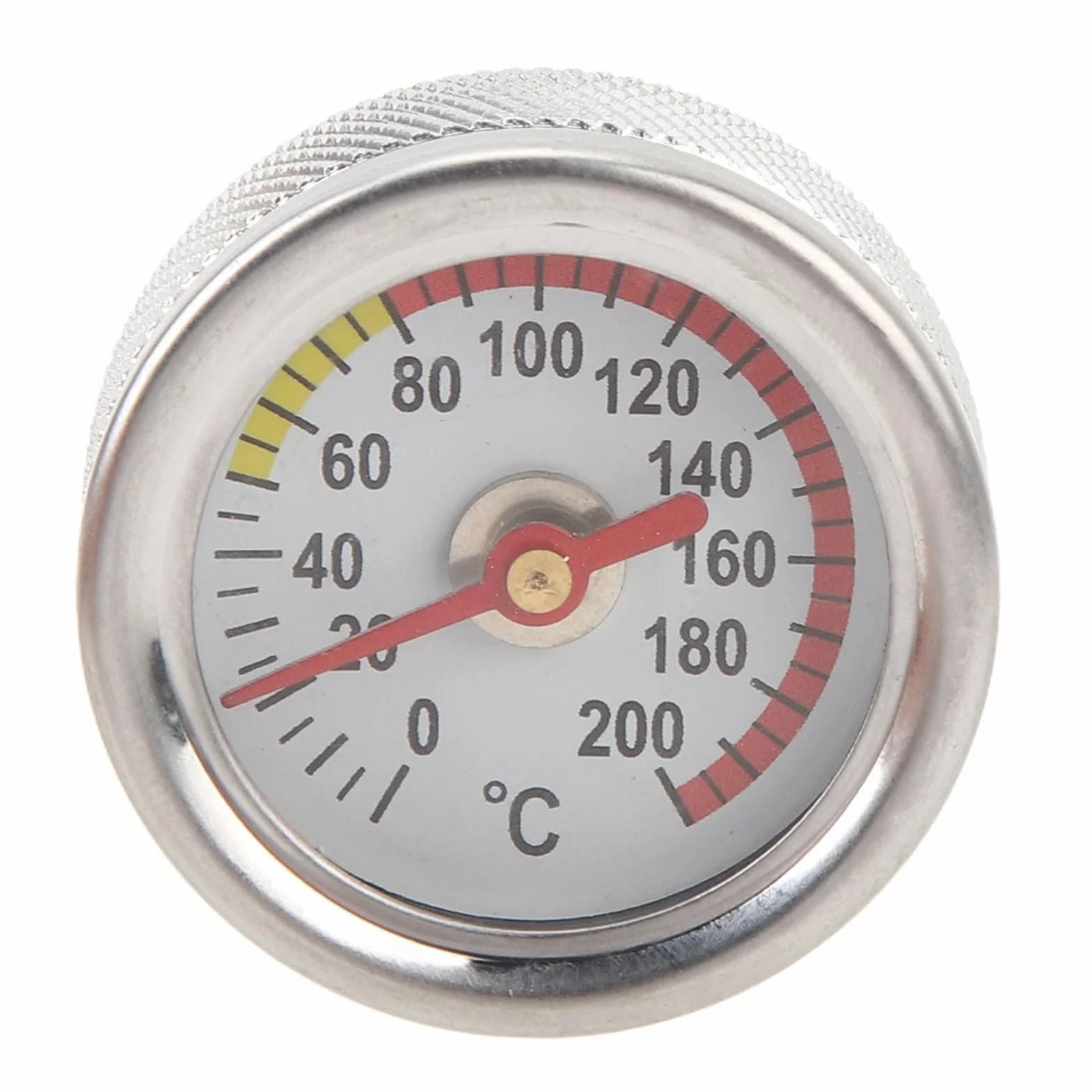 Indicatore Temperatura Olio Misuratore Temperatura Olio 0 a 200 ℃ Moto in Metallo M20 X 1,5 Indicatore Temperatura Olio