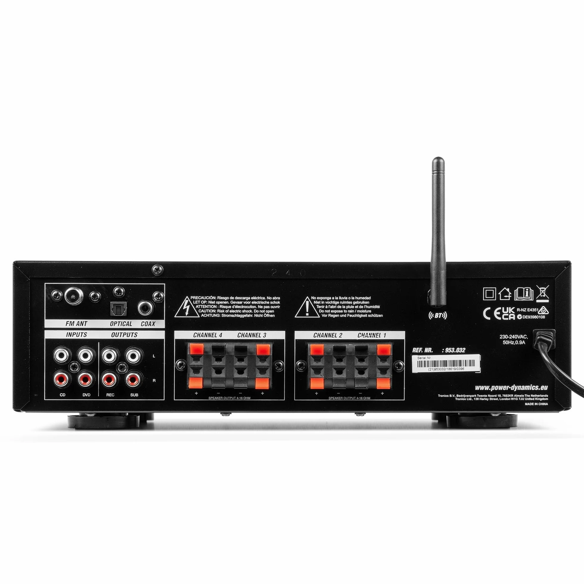 IMPIANTO AUDIO FILODIFFUSIONE BLUETOOTH TELECOMANDO CASSE TONDE DA CONTROSOFFITTO (8 CASSE)