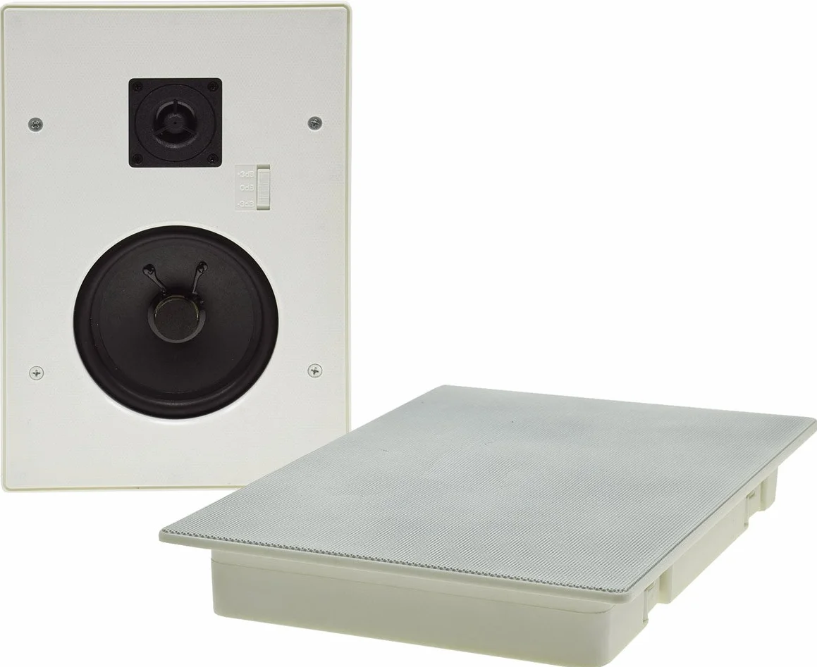ChiliTec Altoparlante da Incasso 2 Vie 120 Watt 34 mm Bianco