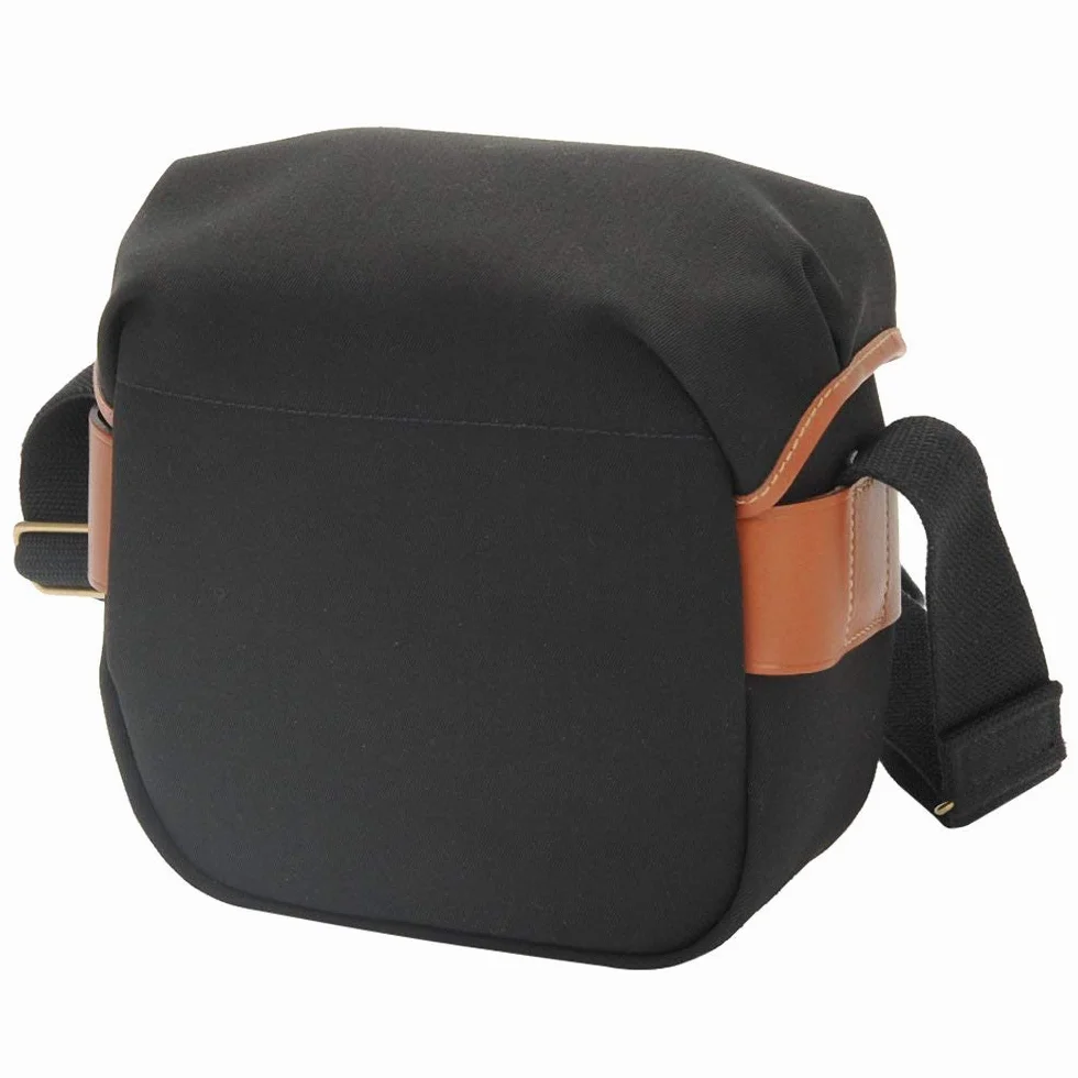 Billingham BC EXTRAHADS Hadley - Borsa a tracolla per macchina fotografica, Nero / Marrone Chiaro