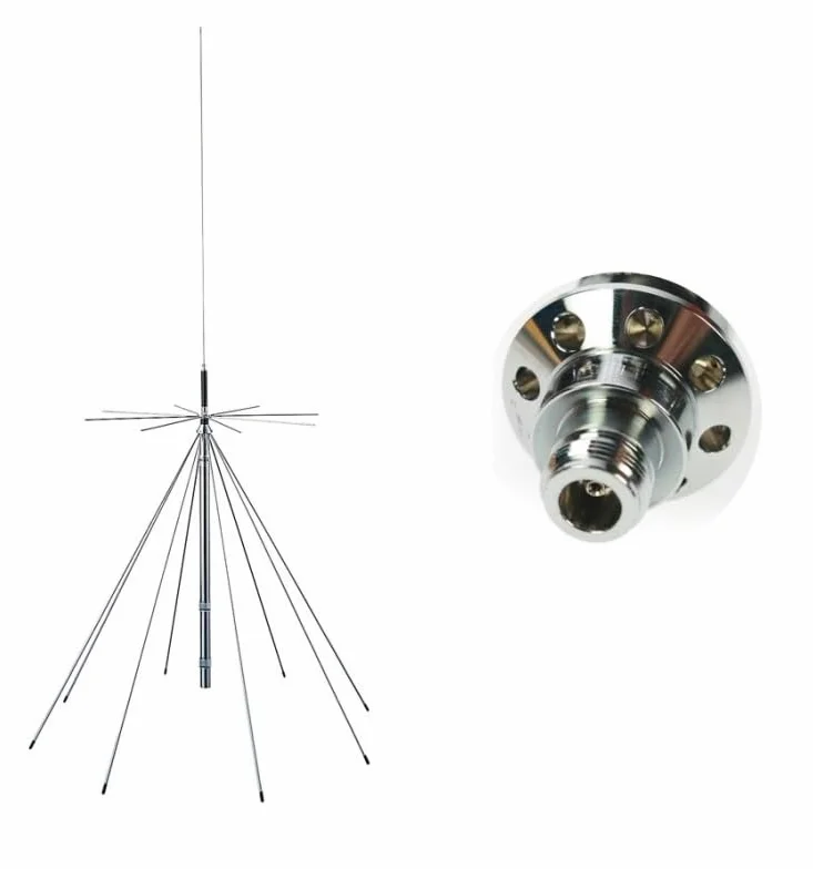 DIAMOND ORIGINALE D-3000N Antenna Discone RX 25/3000 MHz TX 50/144/430/904/1200 MHz 200W Connettore N