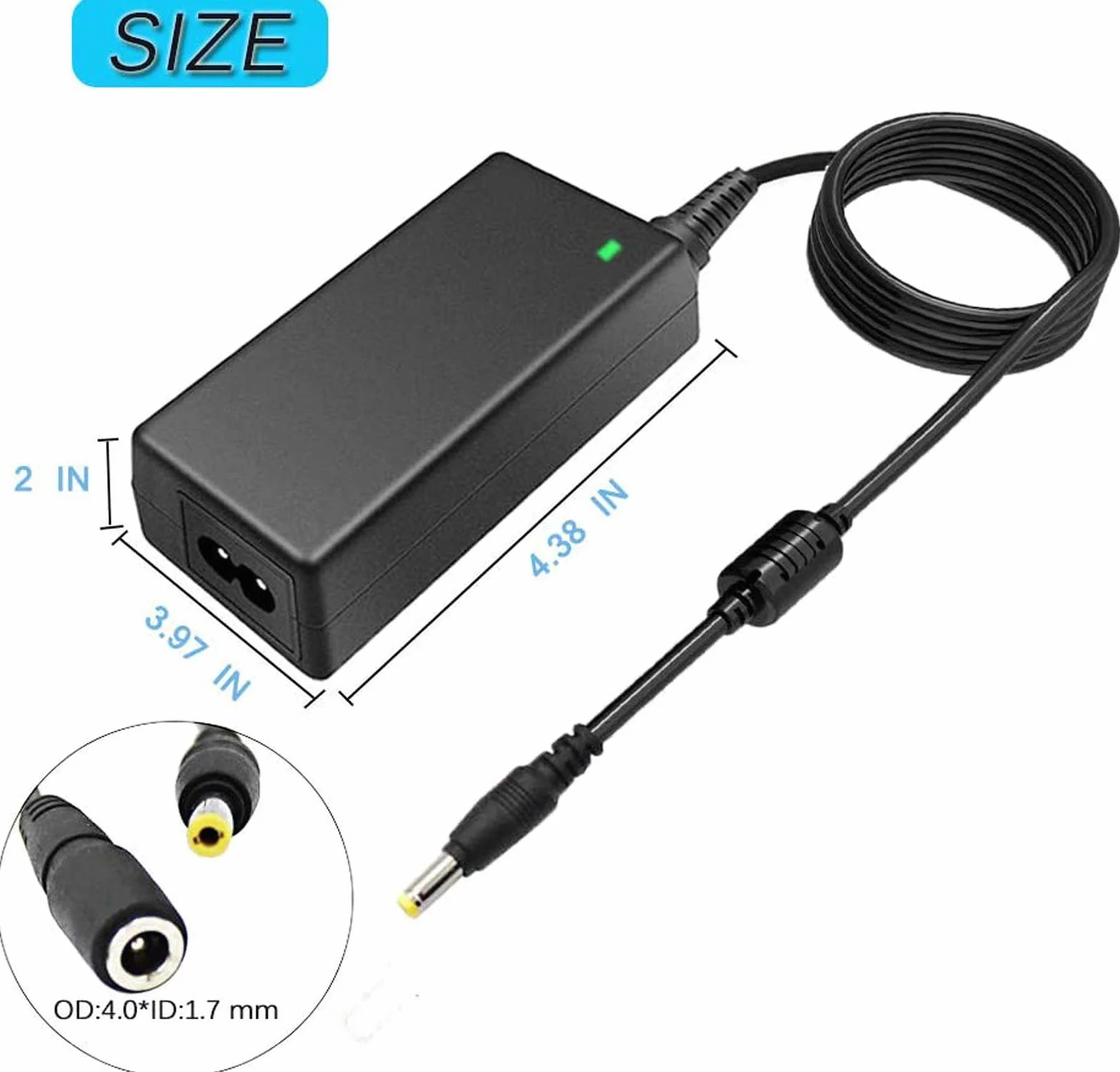 EH-5 - Alimentatore di rete Plus EP-5A, ricambio per Nikon EL-14 / EL-14a per Nikon D3100, D3200, D3300, D5100, D5200, D5300, D5500, Df, P7000, P7100, P7700 Fotocamere digitali.