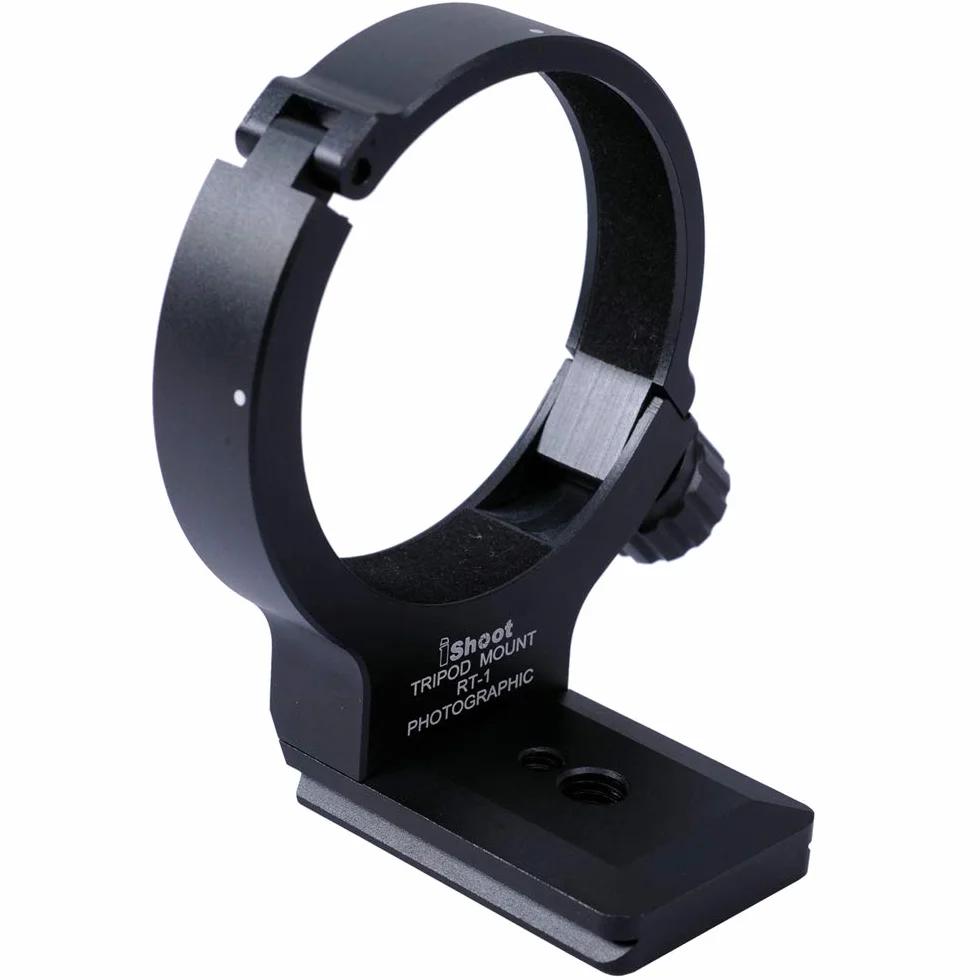iShoot Anello di montaggio per treppiede Collare per obiettivo compatibile con Nikon RT-1 Nikkor AF-S 300mm F/4E PF ED VR & AF-S 70-200mm F/4G ED VR, Porta Staffa di Supporto Lenti Arca Fit Piastra